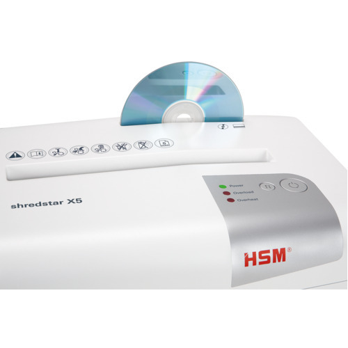 Máy hủy giấy HSM Shredstar X5 4,5x30mm - Hình 4